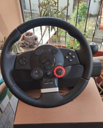 Volante Logitech Driving Force GT con Pedaliera