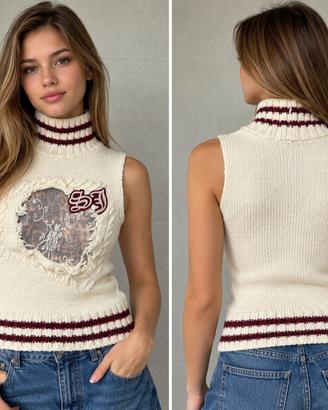 Gilet in maglia SWISH JEANS – Made in Italy