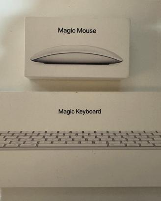 Apple Magic keyboard + Magic Mouse