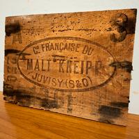 Insegna / coperchio antico malto Kneipp anni 30