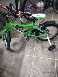 Bicicletta con rotelle