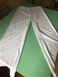 Pantaloni bianchi Versace