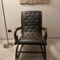 Poltrona a dondolo vintage