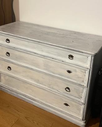 Cassettiera shabby chic