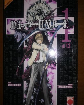 Manga Death Note 1-5 Ristampa ed. limitata