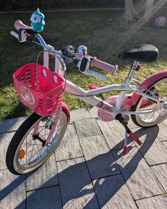 Bici bambina 4/5/6 anni 500 DOCTO GIRL 16"