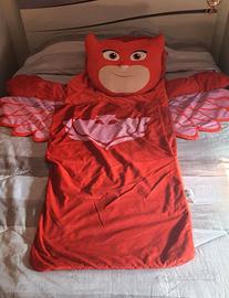 Pj Masks vestito carnevale + sacco pelo