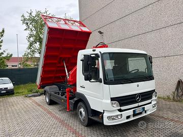 Mercedes Atego 815 ( 85 ) ql - ribaltabile + gru