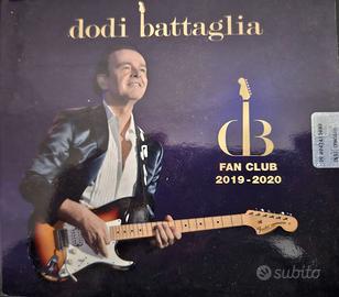 Dody Battaglia Cd e tessera fan club autografato