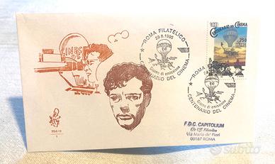 Centenario Cinema Mastroianni - Busta FDC Numerata