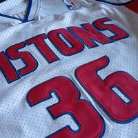 Maglia NBA R. Wallace Detroit Pistons Reebok TG L