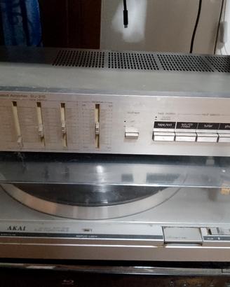 Impianto hifi vintage casse e giradischi