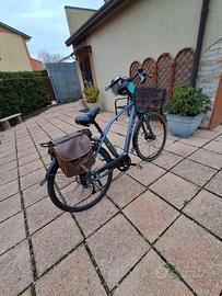 Bici elettrica xp md9 unisex 27.5” city/trekking