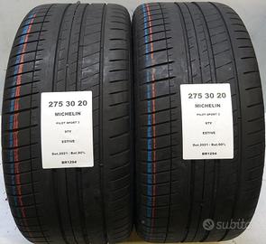 2 GOMME 275 30 20 MICHELIN BR1294