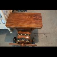 scrivania legno massello