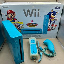 Console Nintendo Wii Azzurra Completa WiiMote Plus