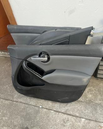Sedili interno Fiat 500 x