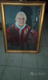 Quadro con cornice di papà Giovanni XXIII