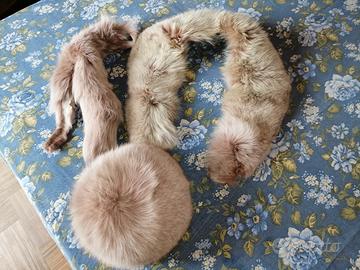 collo pelliccia e colbacco volpe