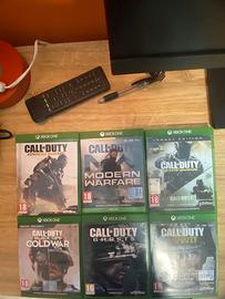 Lotto Call of Duty 6 giochi Xbox