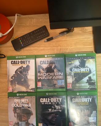 Lotto Call of Duty 6 giochi Xbox