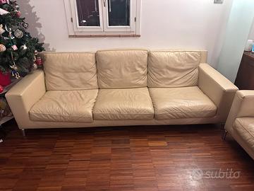 Divano molteni 3 posti + 2 poltrone