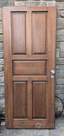 Porta di ingresso in legno