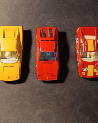 5 Modellini Ferrari Bburago 1/43 - Storici e da C