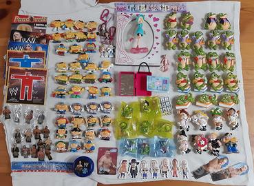 LOTTI :WRESTLING- SOFFICINI - COCCODRITTI - BARBIE