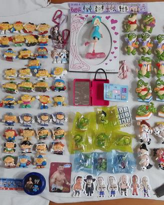 LOTTI :WRESTLING- SOFFICINI - COCCODRITTI - BARBIE