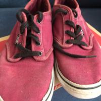 Vans tela bordeaux 36