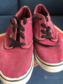 Vans tela bordeaux 36