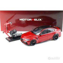 Alfa Romeo Giulia Gta Rosso 2021 Motorhelix 1:18 