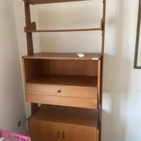 Scaffale libreria svedese anni 70