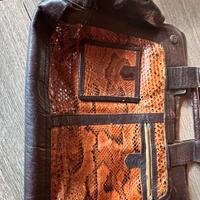 Borsa coccodrillo anni 70