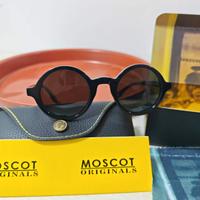 Occhiali MOSCOT Originali Neri Taglia 46 con Lenti