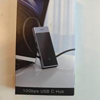 Inateck USB C Hub with 10 Ports, USB 3.2 Gen 2 Spe