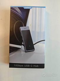 Inateck USB C Hub with 10 Ports, USB 3.2 Gen 2 Spe