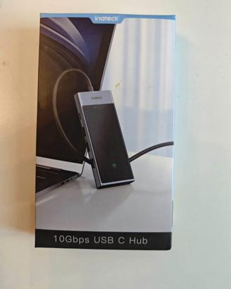 Inateck USB C Hub with 10 Ports, USB 3.2 Gen 2 Spe