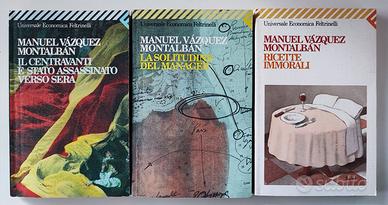 3 libri di Manuel Vazquez Montalban