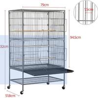 Gabbia: Pappagalli Uccelli Grandi Inseparabili