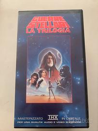 Guerre Stellari Star Wars TRILOGIA VHS ITALIANO