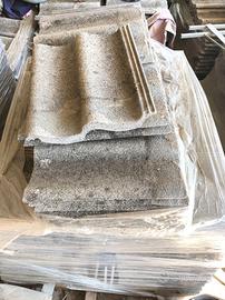 Tegole usate in cemento