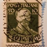Regno 1928- 50° morte Vit.Em.II 