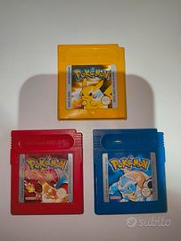pokemon amarillo azul y rojo 🇪🇸