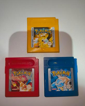 pokemon amarillo azul y rojo 🇪🇸