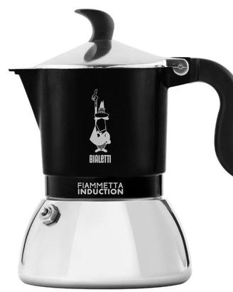Bialetti Caffettiera, Nero, 4 Tazze 1