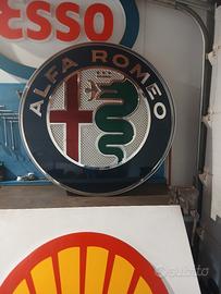insegna alfaromeo vintage luminosa 