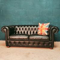 divano Club Chester Chesterfield in vera pelle uk