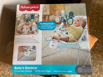 Baby bouncer seggiolino vibrante Fisher price
